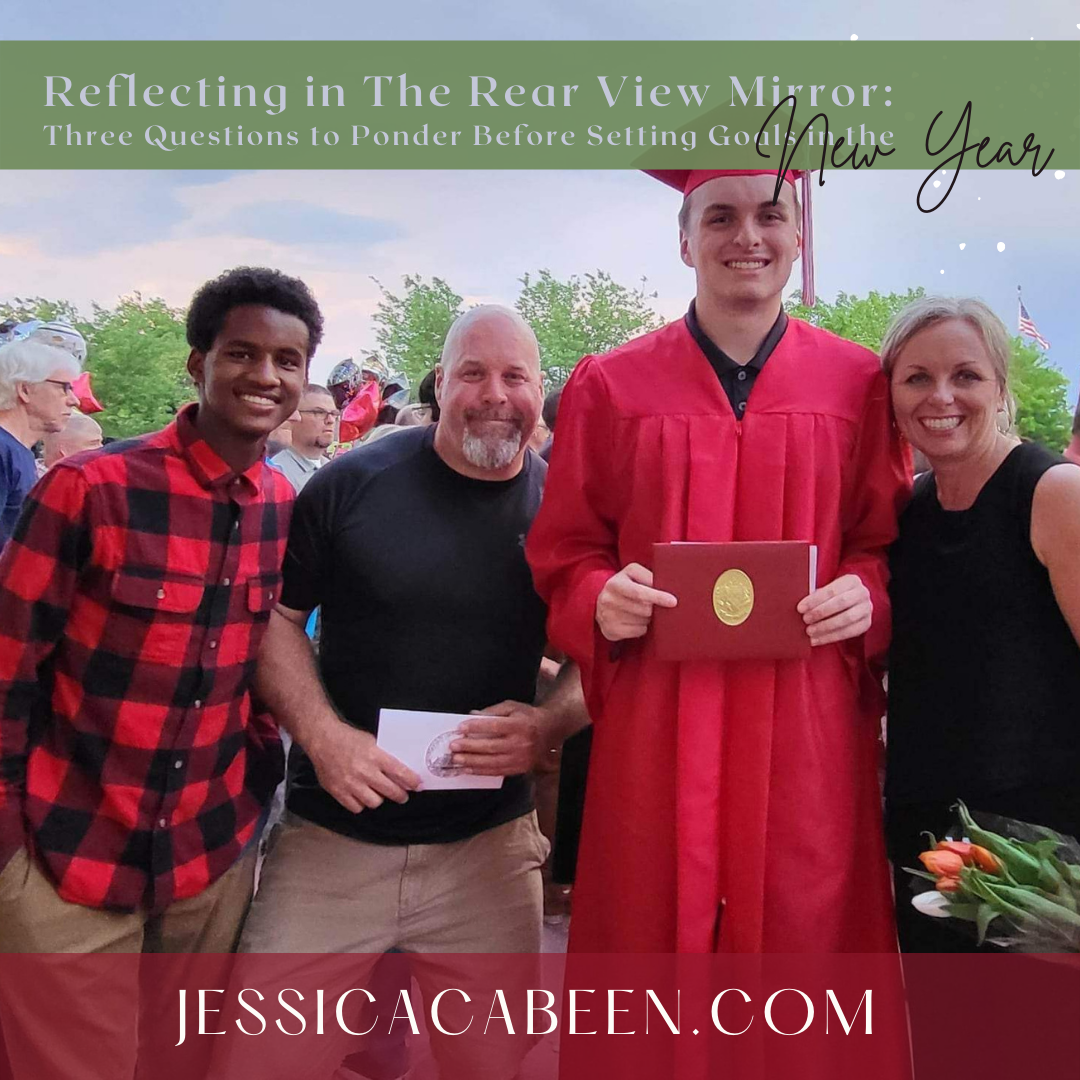 family at graduation