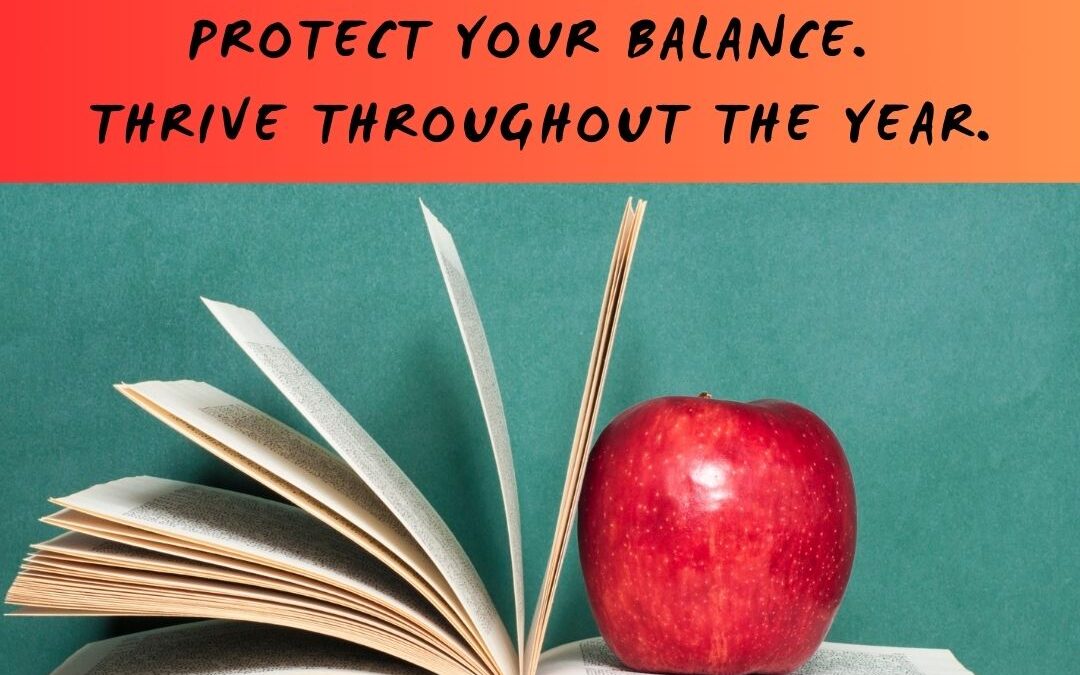 Balance Boot Camp for Educators: Part Four