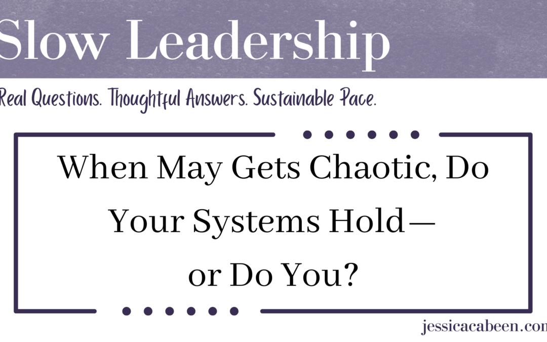 When May gets chaotic, do your systems hold—or do you?