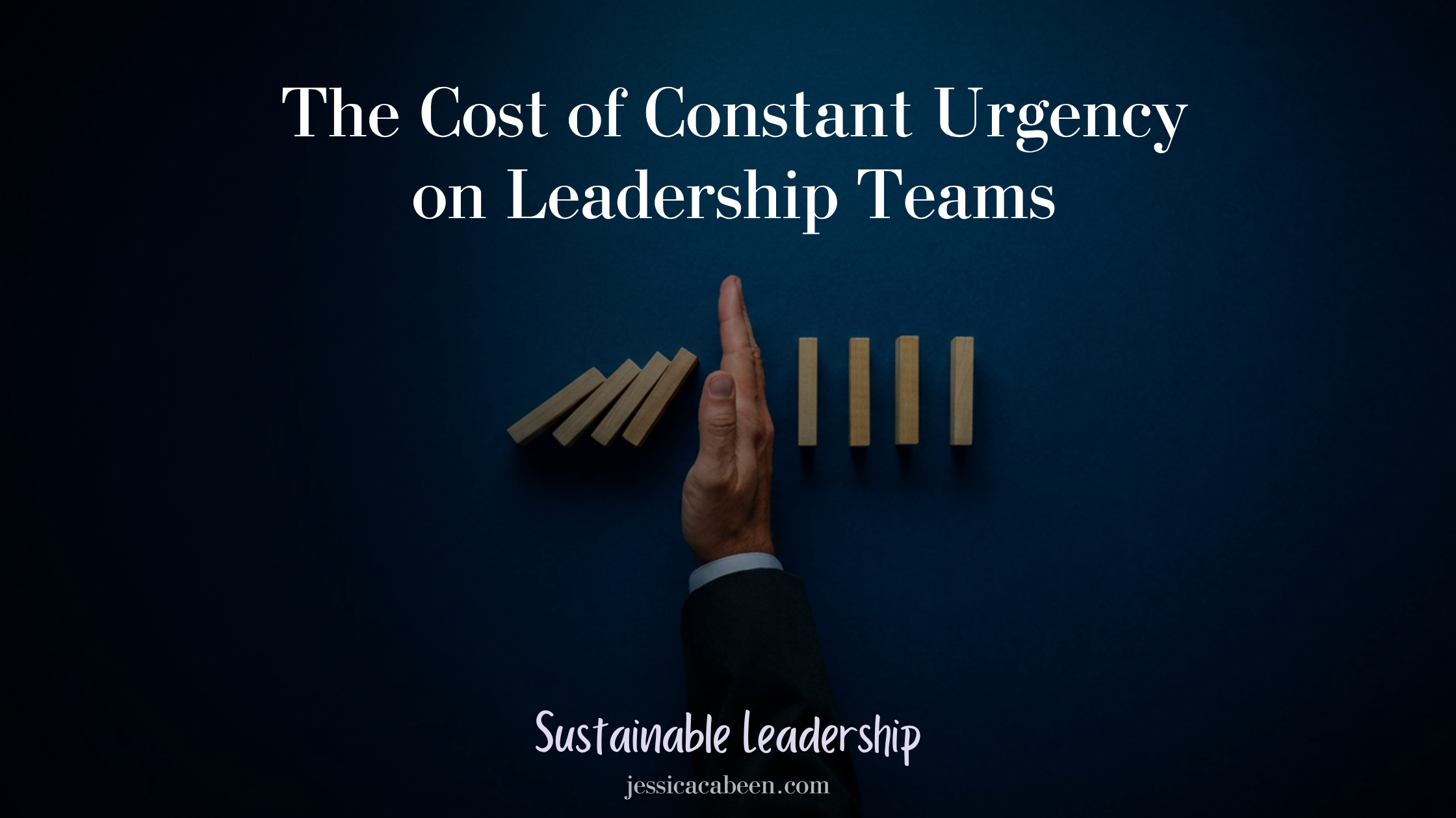 Slow Leadership Blog Post Template
