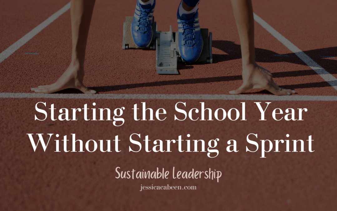 Starting the School Year Without Starting a Sprint
